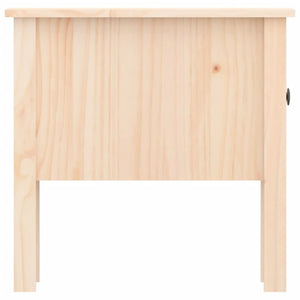 Βοηθητικά Τραπέζια 2 τεμ. 50x50x49 εκ. Μασίφ Ξύλο Πεύκου