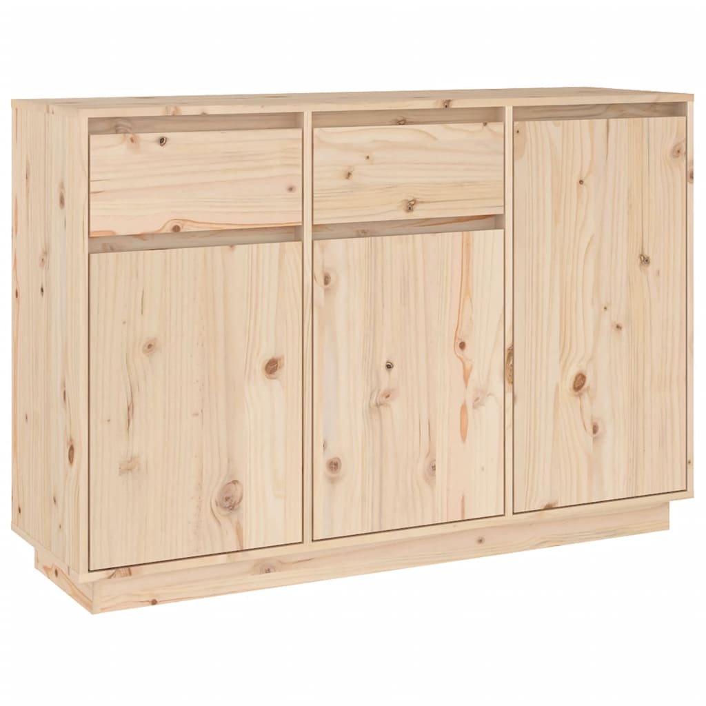 Μπουφές 110 x 34 x 75 εκ. από Μασίφ Ξύλο Πεύκου - Pakobazaar