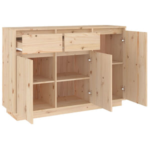 Μπουφές 110 x 34 x 75 εκ. από Μασίφ Ξύλο Πεύκου - Pakobazaar