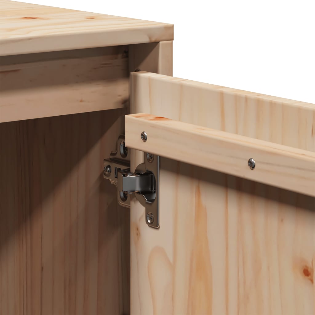 Έπιπλο Τηλεόρασης 74 x 35 x 44 εκ. από Μασίφ Ξύλο Πεύκου