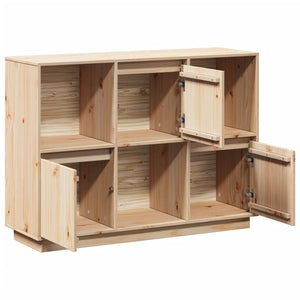Ντουλάπι 110,5x35x80 εκ. από Μασίφ Ξύλο Πεύκου - Pakobazaar