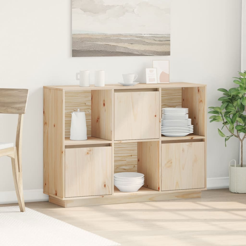 Ντουλάπι 110,5x35x80 εκ. από Μασίφ Ξύλο Πεύκου - Pakobazaar