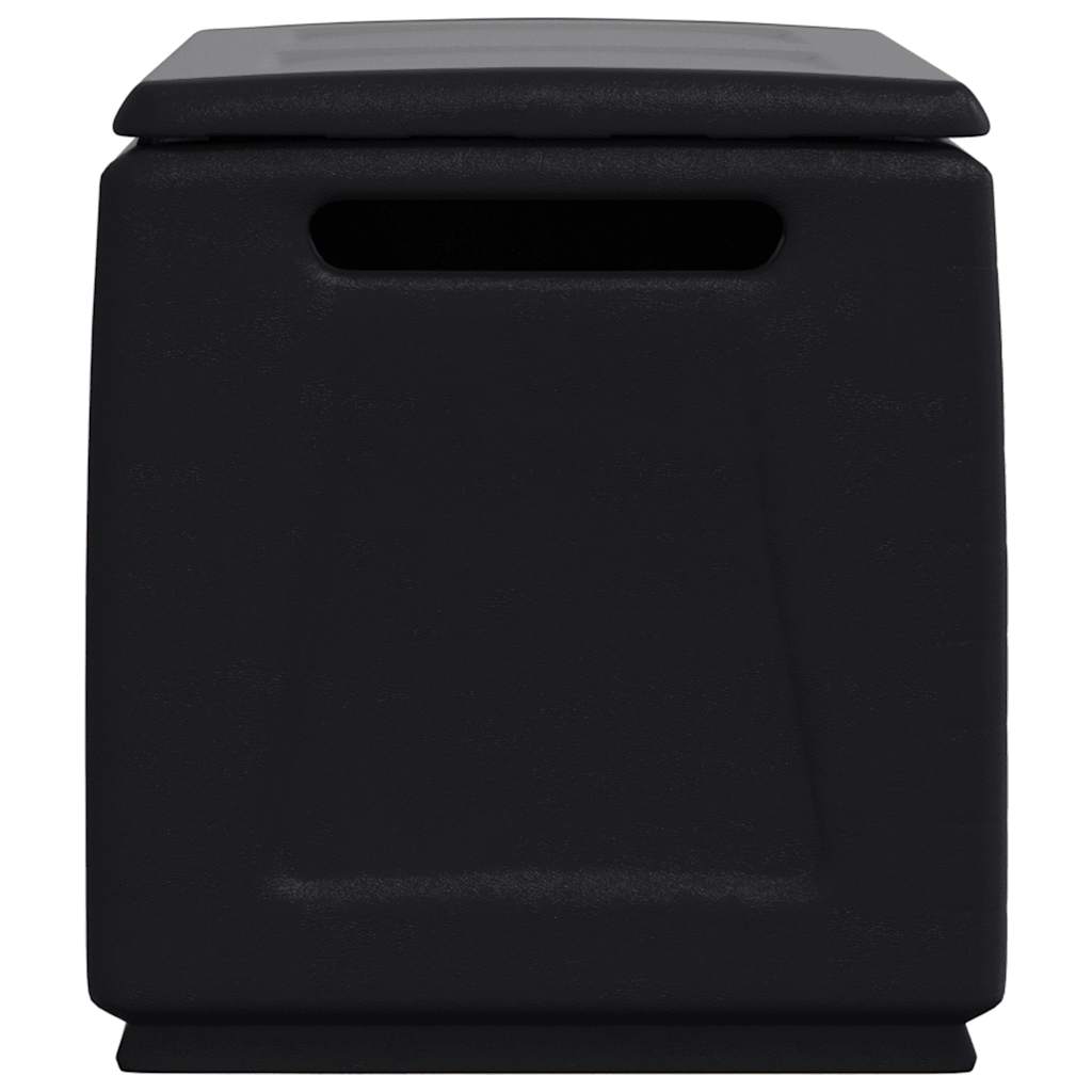 Μπαούλο Αποθήκευσης Κήπου 96x53x57 εκ. Σκ. Γκρι/Μαύρο 230 Λίτρα - PAKOBAZAAR