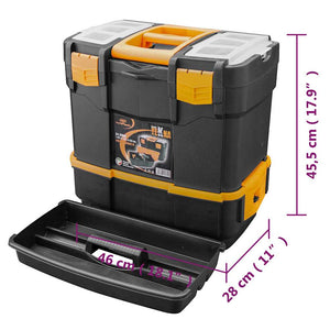 Εργαλειοθήκη 460 x 280 x 455 χιλ. από Πολυπροπυλένιο