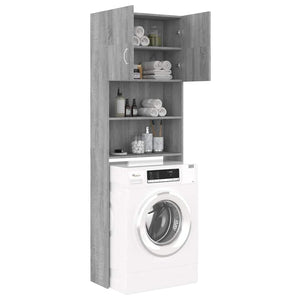 Ντουλάπι Πλυντηρίου Γκρι Sonoma 64 x 25,5 x 190 εκ. - Pakobazaar