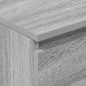 Συρταριέρα Γκρι Sonoma 60x35x98,5 εκ. από Επεξεργασμένο Ξύλο
