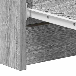 Συρταριέρα Γκρι Sonoma 60x35x98,5 εκ. από Επεξεργασμένο Ξύλο