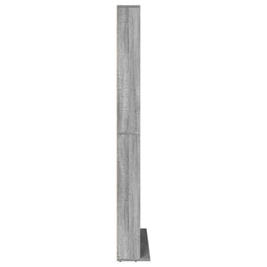 Έπιπλο για CD Γκρι Sonoma 102x23x177,5 εκ. Επεξεργασμένο Ξύλο