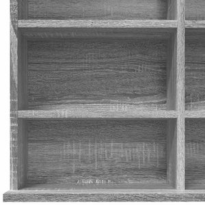 Έπιπλο για CD Γκρι Sonoma 102x23x177,5 εκ. Επεξεργασμένο Ξύλο
