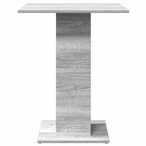 Τραπέζι Bistro Γκρι Sonoma 60x60x75 εκ. από Επεξεργασμένο Ξύλο - Pakobazaar