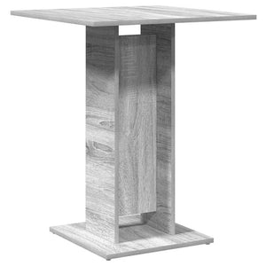 Τραπέζι Bistro Γκρι Sonoma 60x60x75 εκ. από Επεξεργασμένο Ξύλο - Pakobazaar
