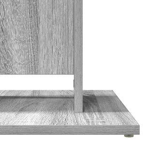 Τραπέζι Bistro Γκρι Sonoma 60x60x75 εκ. από Επεξεργασμένο Ξύλο - Pakobazaar