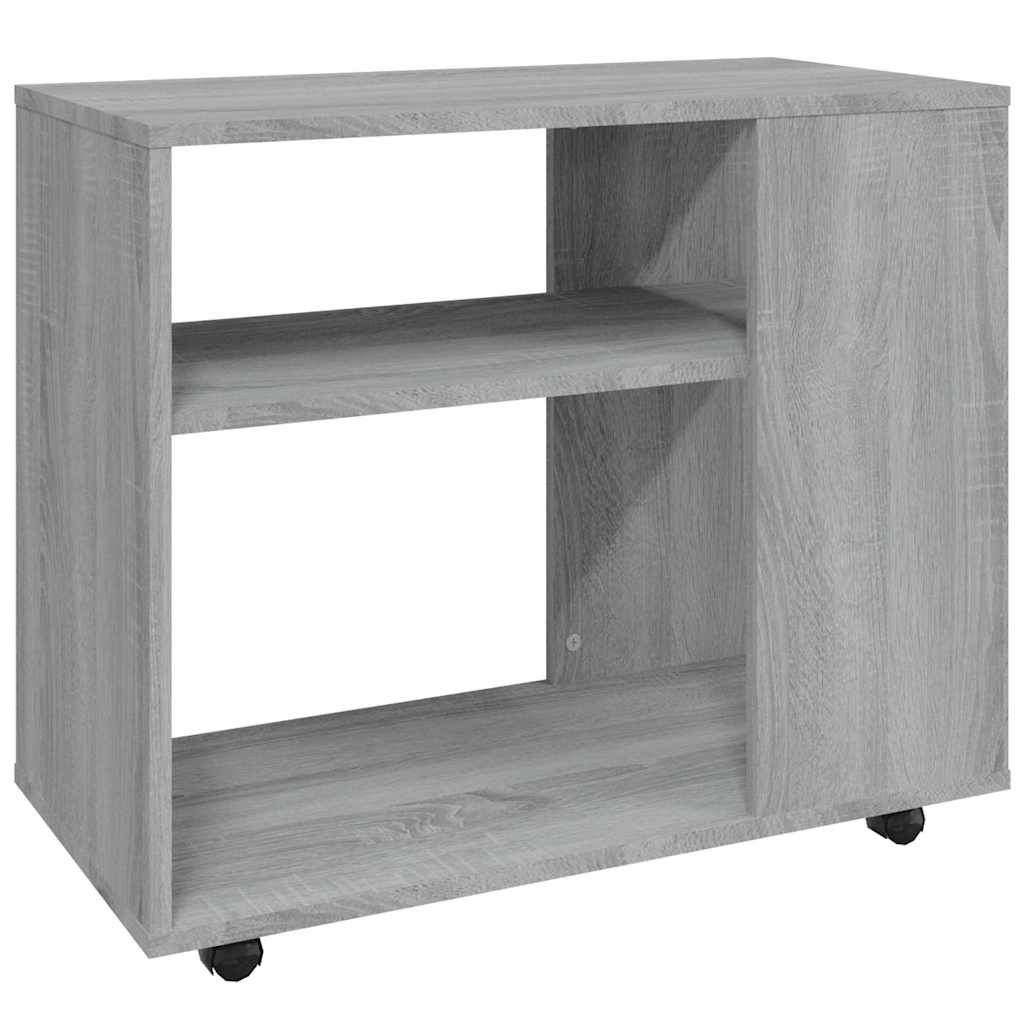 Τραπέζι Βοηθητικό Γκρι Sonoma 70x35x55 εκ. Επεξεργασμένο Ξύλο
