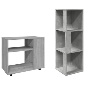 Τραπέζι Βοηθητικό Γκρι Sonoma 70x35x60,5 εκ. Επεξεργασμένο Ξύλο