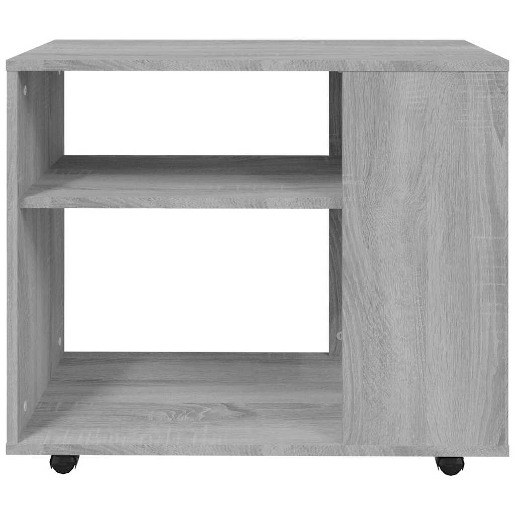 Τραπέζι Βοηθητικό Γκρι Sonoma 70x35x55 εκ. Επεξεργασμένο Ξύλο
