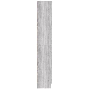Βιβλιοθήκη Γκρι Sonoma 82,5x30,5x185,5 εκ. Επεξεργασμένο Ξύλο