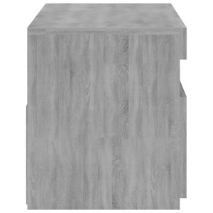 Έπιπλο Τηλεόρασης με LED Γκρι Sonoma 75 x 35 x 40 εκ. - Pakobazaar