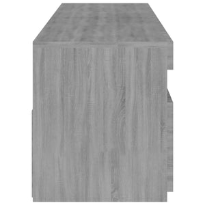 Έπιπλο Τηλεόρασης με LED 2 τεμ. Γκρι Sonoma 75 x 35 x 40 εκ. - Pakobazaar