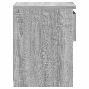 Κομοδίνο Γκρι Sonoma 40 x 30 x 39 εκ. από Επεξεργασμένο Ξύλο