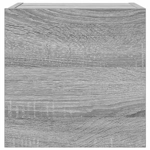 Έπιπλο Τηλεόρασης Επιτοίχιο Γκρι Sonoma 30,5 x 30 x 30 εκ. - Pakobazaar