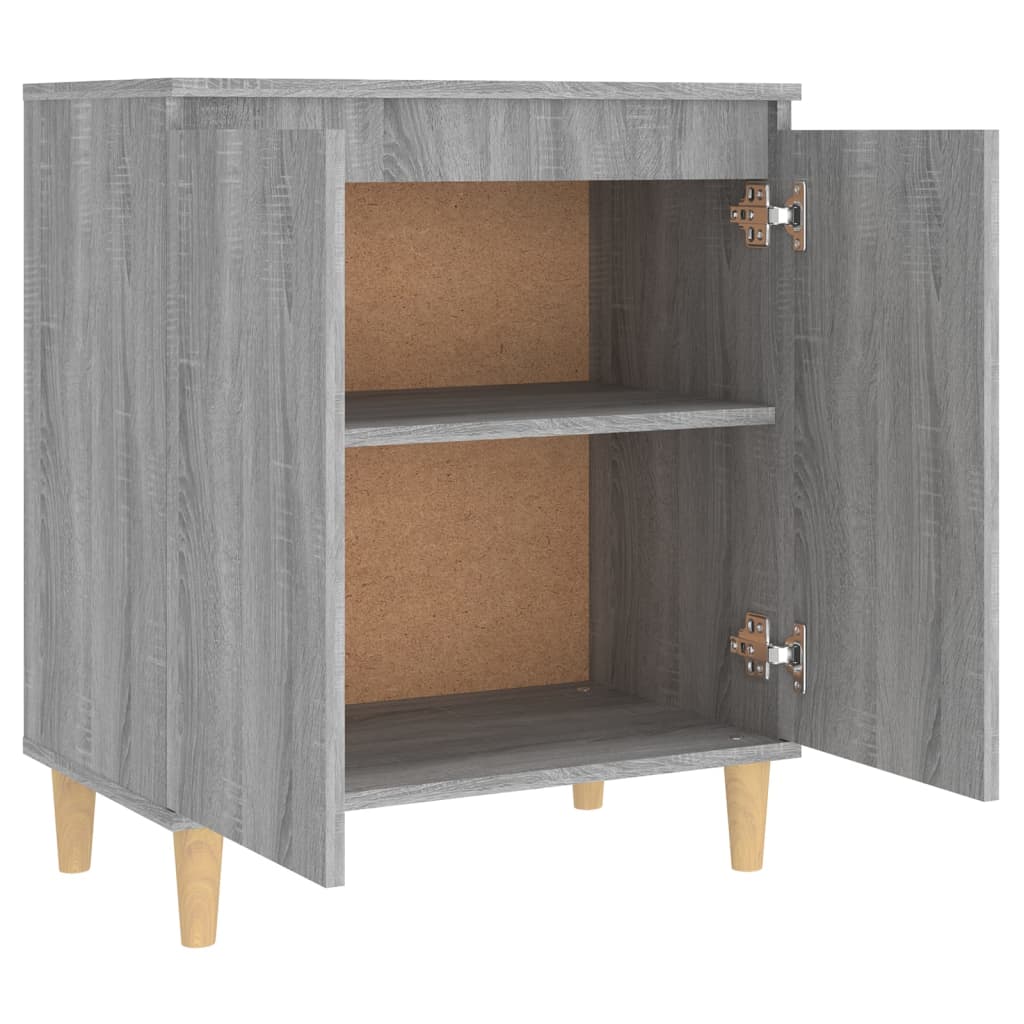 Ντουλάπι Γκρι Sonoma 60 x 35 x 70 εκ. από Επεξεργασμένο Ξύλο - Pakobazaar