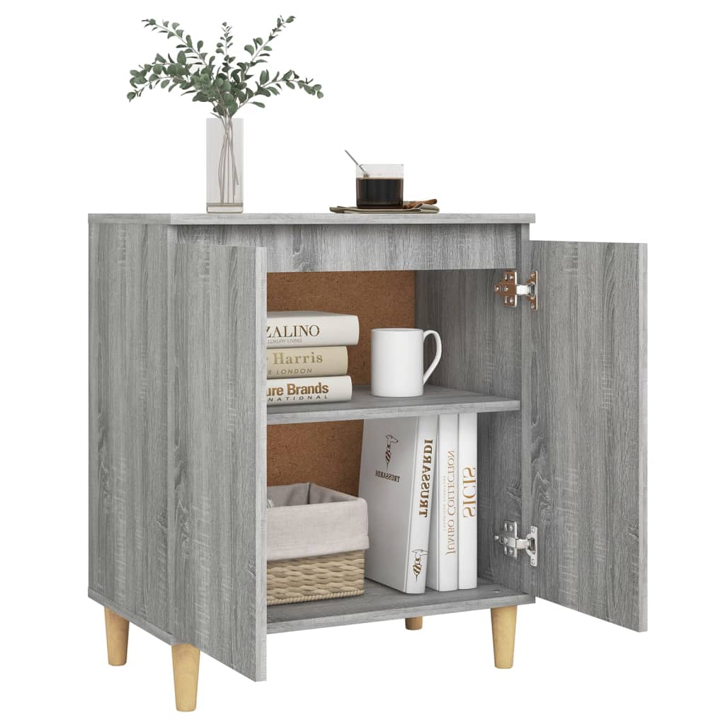 Ντουλάπι Γκρι Sonoma 60 x 35 x 70 εκ. από Επεξεργασμένο Ξύλο - Pakobazaar