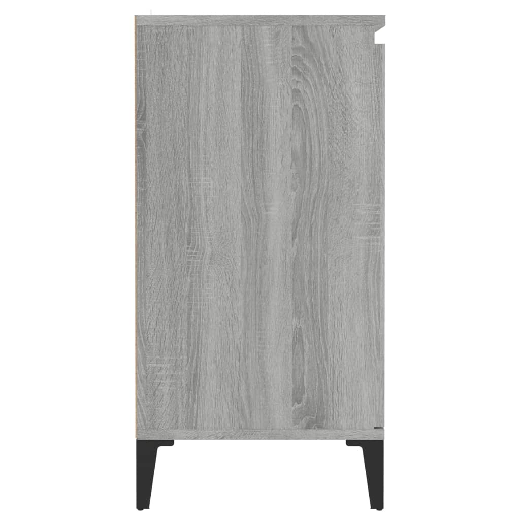Ντουλάπι Γκρι Sonoma 60 x 35 x 70 εκ. από Επεξεργασμένο Ξύλο