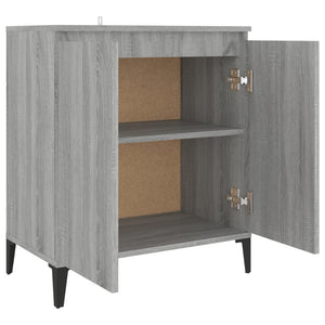 Ντουλάπι Γκρι Sonoma 60 x 35 x 70 εκ. από Επεξεργασμένο Ξύλο