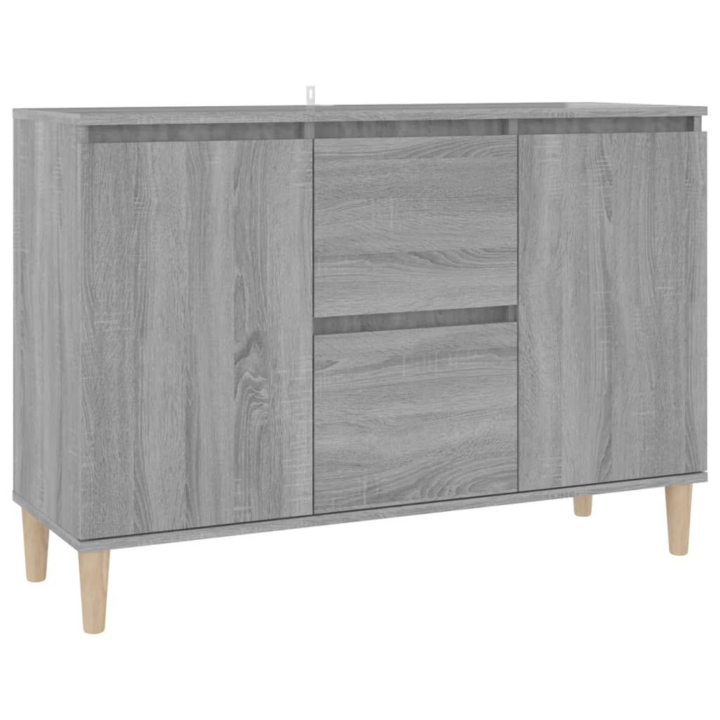 Μπουφές Γκρι Sonoma 101 x 35 x 70 εκ. από Επεξεργασμένο Ξύλο - Pakobazaar