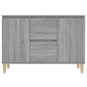 Μπουφές Γκρι Sonoma 101 x 35 x 70 εκ. από Επεξεργασμένο Ξύλο - Pakobazaar