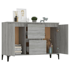 Μπουφές Γκρι Sonoma 102 x 35 x 70 εκ. από Επεξεργασμένο Ξύλο