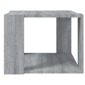 Τραπεζάκι Σαλονιού Γκρι Sonoma 40x40x30 εκ. Επεξεργασμένο Ξύλο