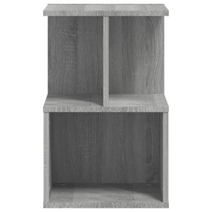 Κομοδίνο Γκρι Sonoma 35 x 35 x 55 εκ. από Επεξεργασμένο Ξύλο