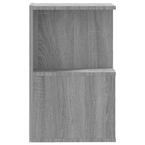 Κομοδίνο Γκρι Sonoma 35 x 35 x 55 εκ. από Επεξεργασμένο Ξύλο
