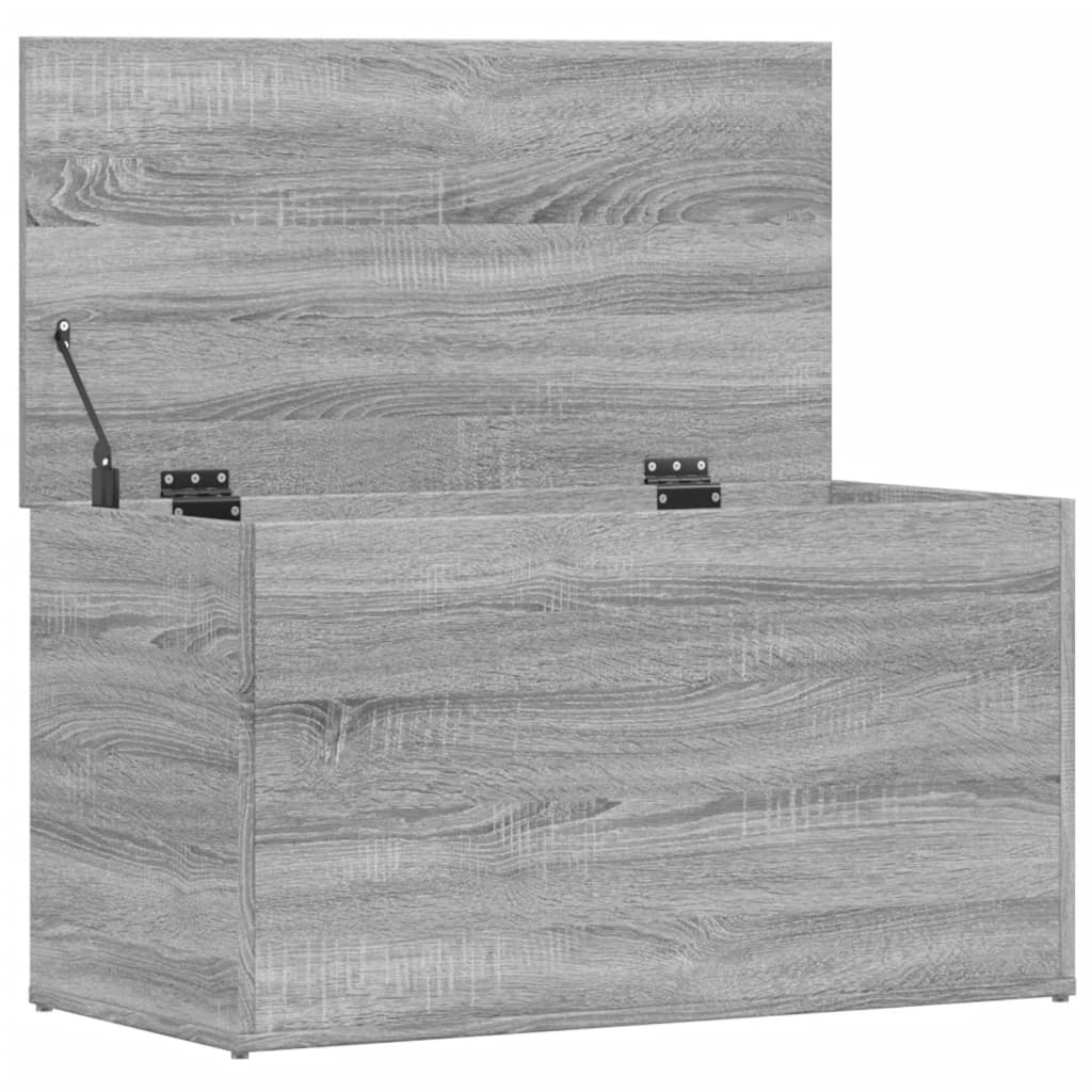 Μπαούλο Αποθήκευσης Γκρι Sonoma 84x42x46 εκ. Επεξεργασμένο Ξύλο
