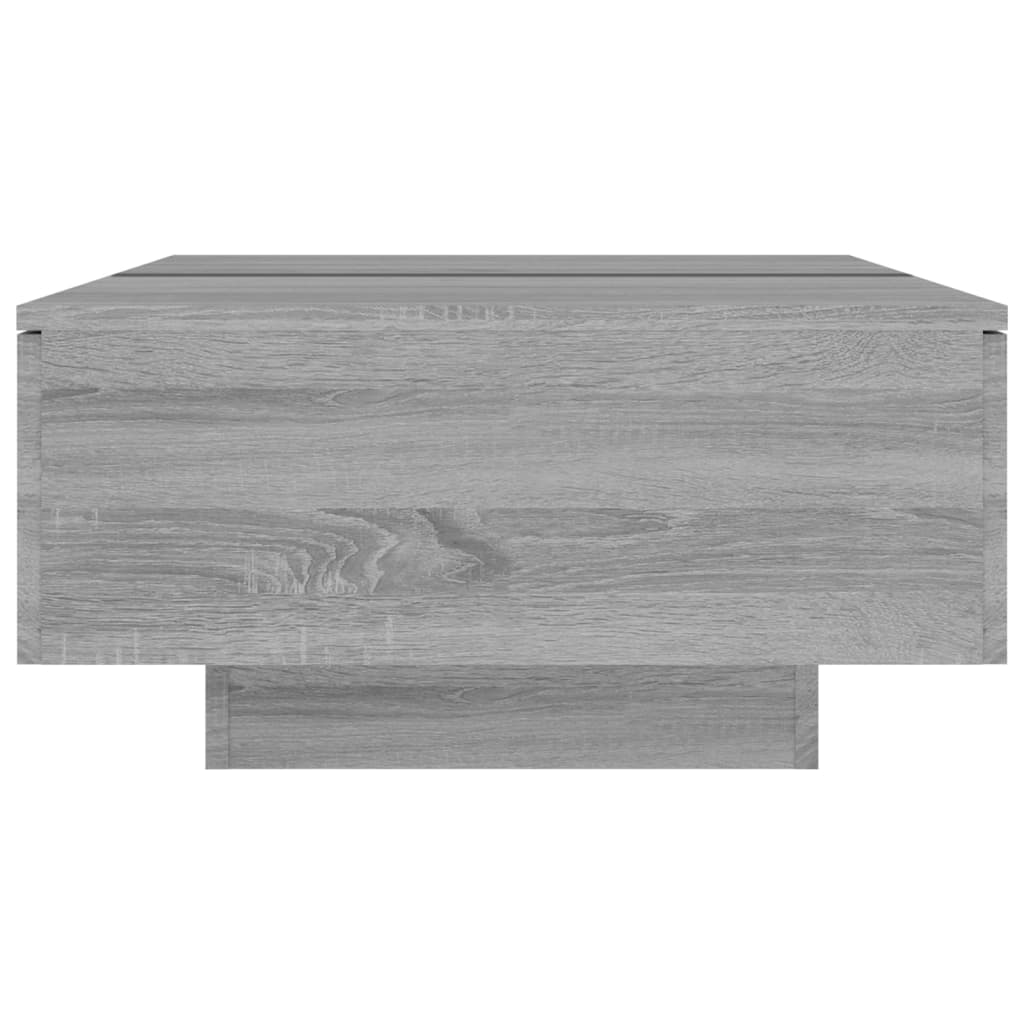 Τραπεζάκι Σαλονιού Γκρι Sonoma 90x60x31 εκ. Επεξεργασμένο Ξύλο