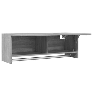 Ντουλάπα Γκρι Sonoma 100x32,5x35 εκ. από Επεξεργασμένο Ξύλο - Pakobazaar