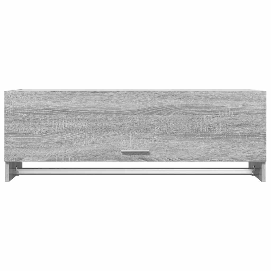 Ντουλάπα Γκρι Sonoma 100x32,5x35 εκ. από Επεξεργασμένο Ξύλο - Pakobazaar