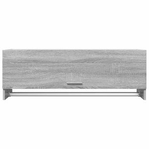 Ντουλάπα Γκρι Sonoma 100x32,5x35 εκ. από Επεξεργασμένο Ξύλο - Pakobazaar