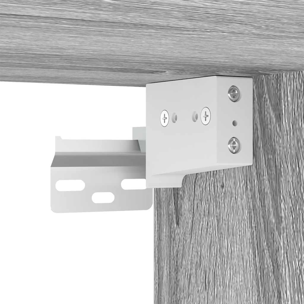 Ντουλάπα Γκρι Sonoma 100x32,5x35 εκ. από Επεξεργασμένο Ξύλο - Pakobazaar