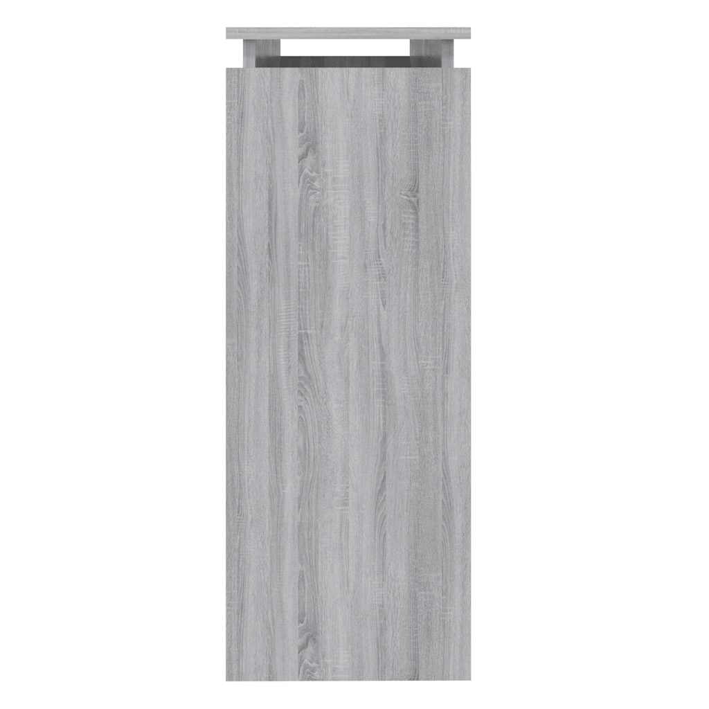 Τραπέζι Κονσόλα Γκρι Sonoma 102x30x80 εκ. Επεξεργασμένο Ξύλο