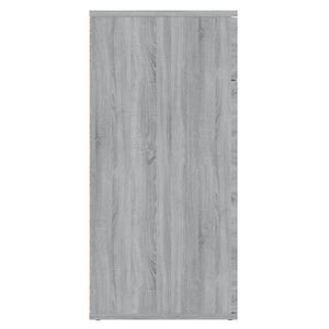 Ντουλάπι Γκρι Sonoma 80 x 36 x 75 εκ. από Επεξεργασμένο Ξύλο