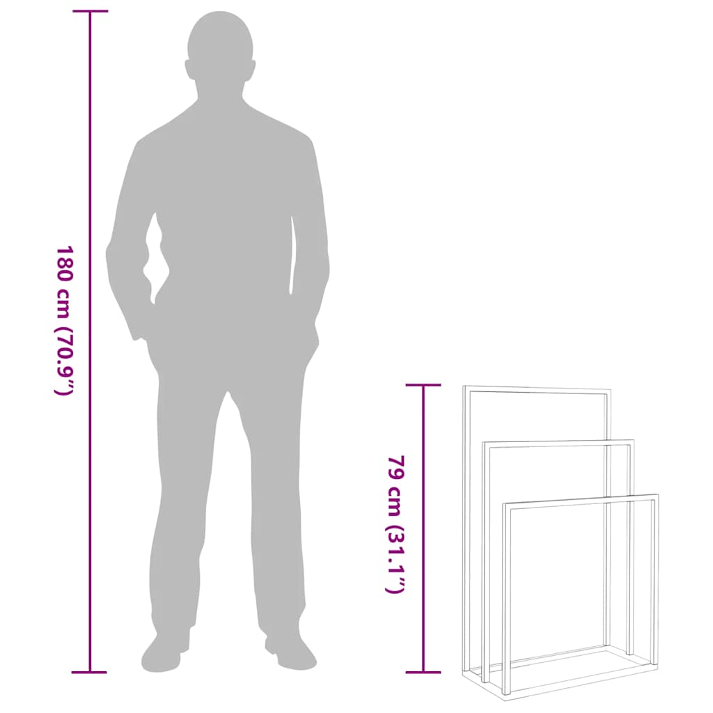 Κρεμάστρα για Πετσέτες Ανεξάρτητη Χρυσή 48x24x79 εκ. Σιδερένια - Pakobazaar