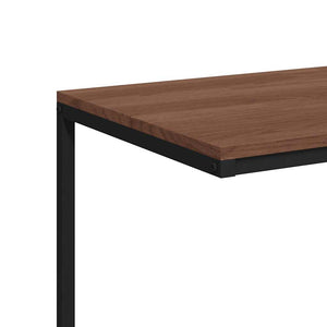 Βοηθητικό Τραπέζι με Ρόδες Μαύρο 55 x 35 x 70 εκ. Επεξ. Ξύλο