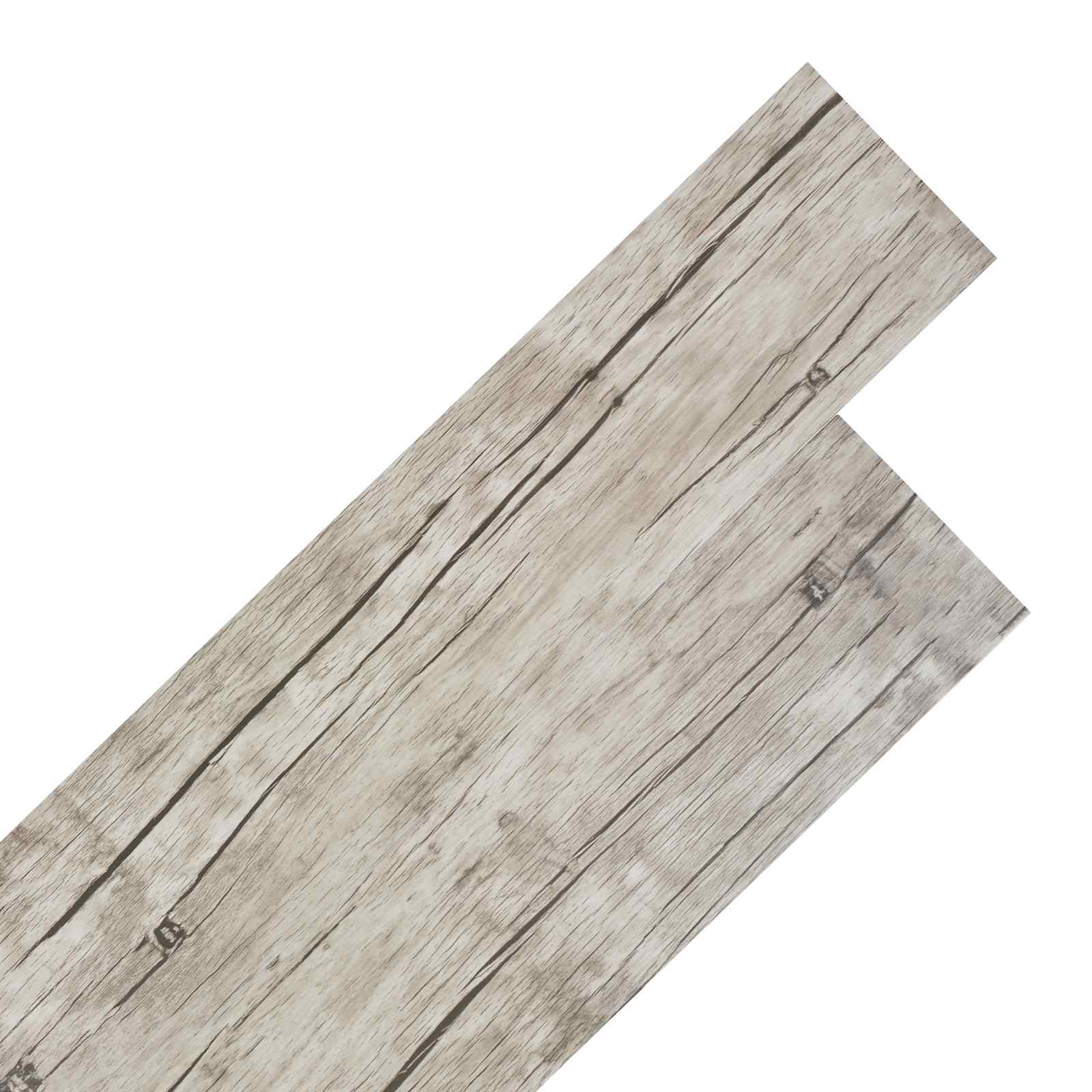 Πλάκες Δαπέδου 18 pcs Ανοιχτό γκρι 2,51 m² PVC - Pakobazaar