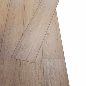 Πλάκες Δαπέδου 18 pcs Καφέ Δρυς 2,51 m² PVC - Pakobazaar