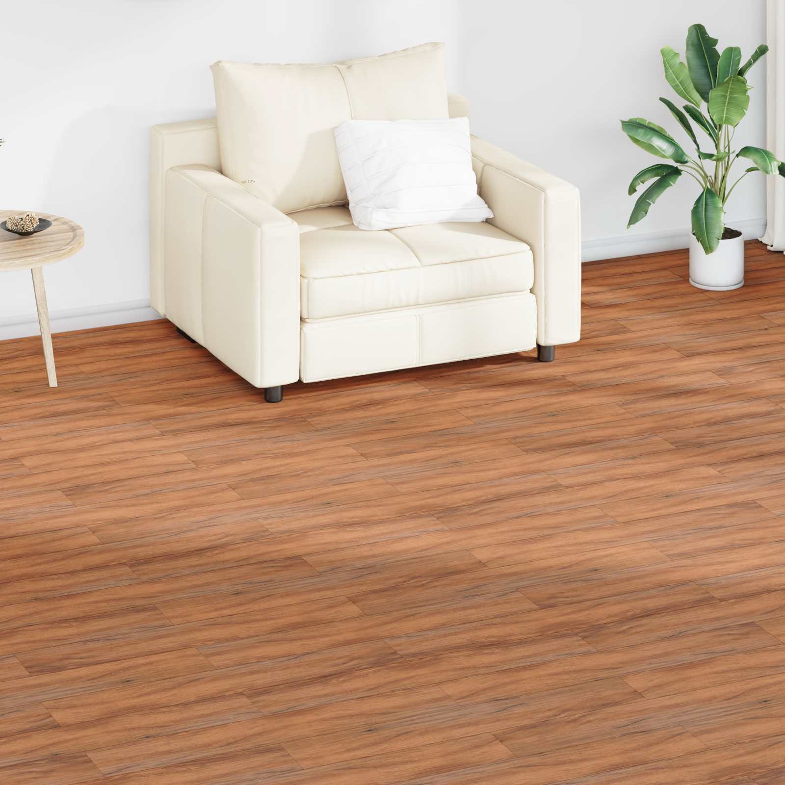 Πλάκες Δαπέδου 18 pcs Φυσικό 2,51 m² PVC - Pakobazaar