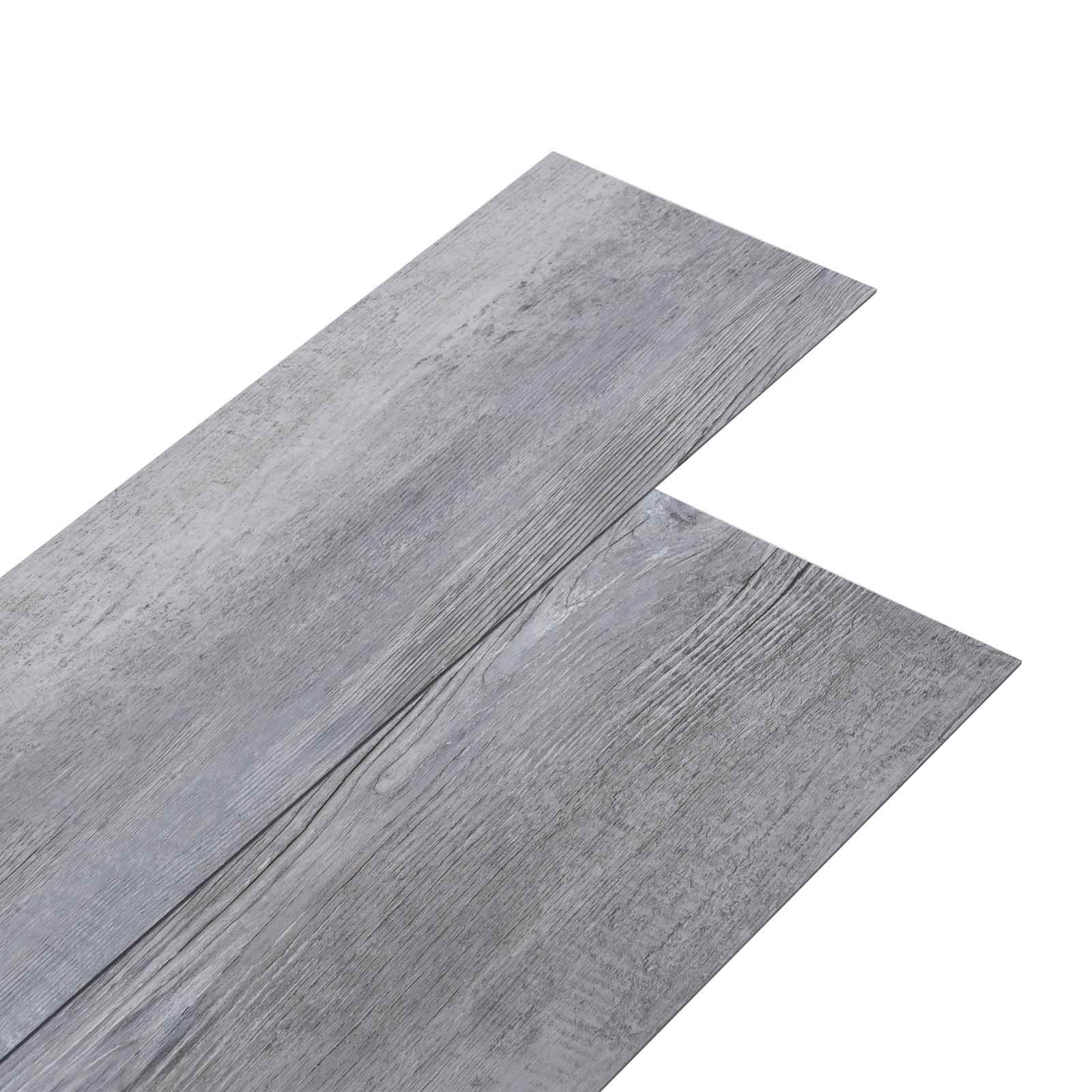 Πλάκες Δαπέδου 18 pcs Γκρι 2,51 m² PVC - Pakobazaar