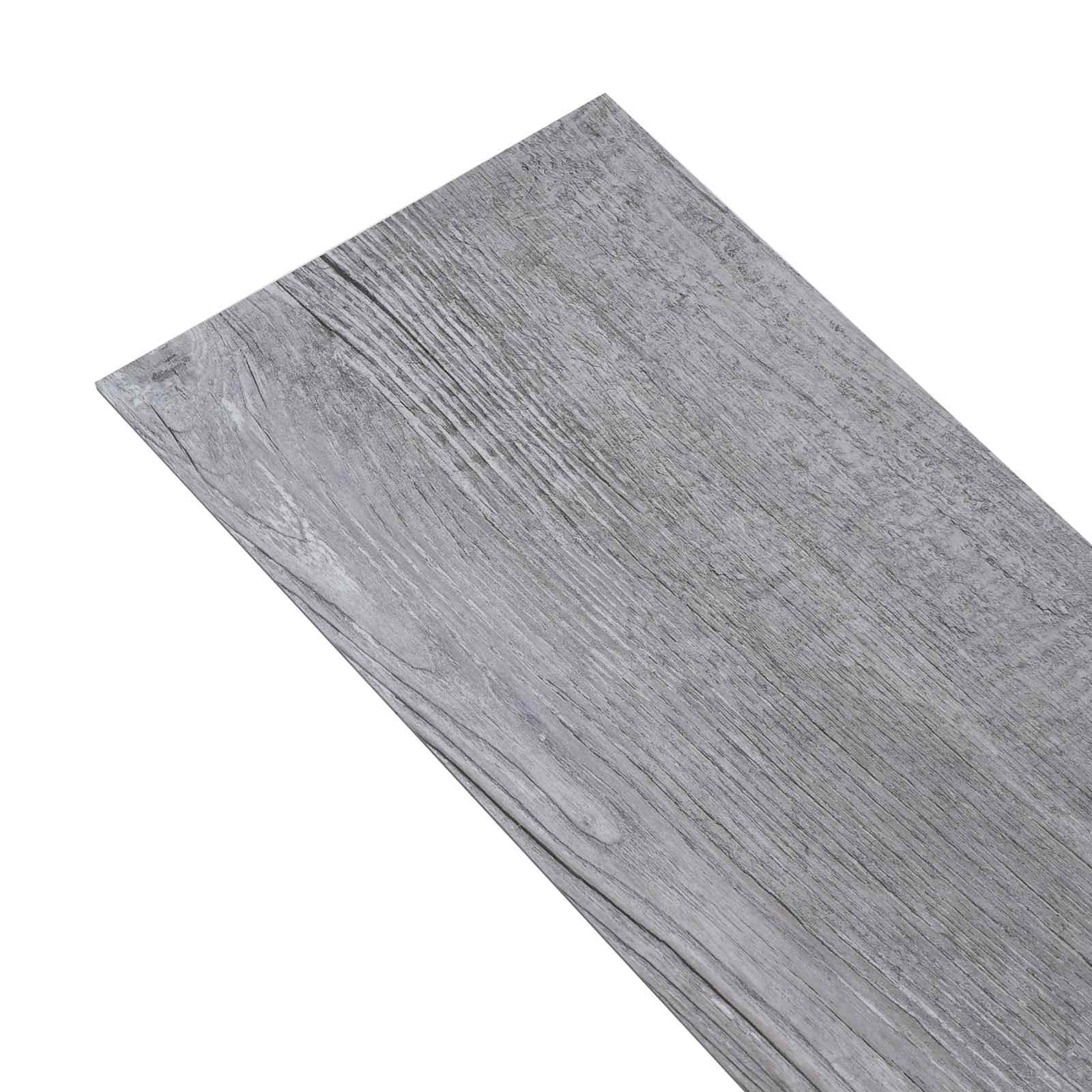 Πλάκες Δαπέδου 18 pcs Γκρι 2,51 m² PVC - Pakobazaar
