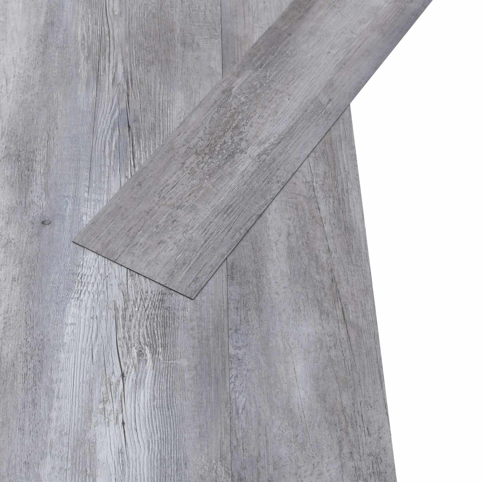 Πλάκες Δαπέδου 18 pcs Γκρι 2,51 m² PVC - Pakobazaar